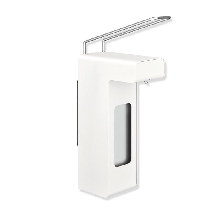 HEWI System 900 Medical Lever Soap Dispenser - Matt White